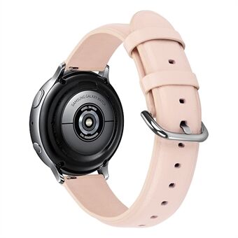 20mm Top lederen Smart horlogeband vervanging voor Samsung Galaxy Watch Active2 44mm