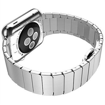 316L Steel horlogeband met vlindergesp voor Apple Watch Series 5 4 40mm, Series 3 2 1 38mm
