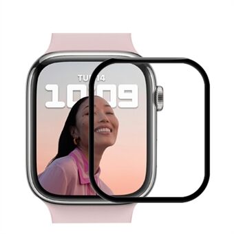 MOCOLO voor Apple Watch Series 7 / 8 41mm 3D Gebogen Ultra Clear Full Size Gehard Glas Film Explosieveilige Screen Protector