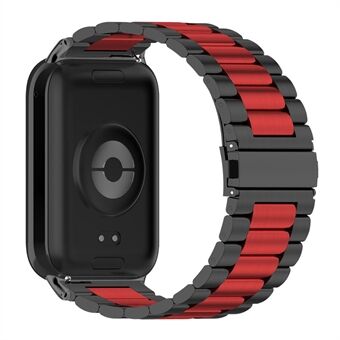 Voor Xiaomi Smart Band 8 Pro Roestvrij Stalen Horlogeband met Snelsluiting en Gereedschap, Veerstaaf