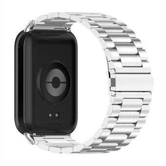 Voor de Xiaomi Smart Band 8 Pro Horlogeband RVS Zilveren Horlogeband met Gereedschap, Veerstaaf