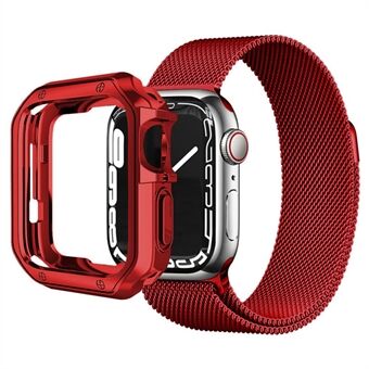 Voor Apple Watch Series 7 41 mm TPU-horlogekast Quick Release-sporthorlogebeschermer: