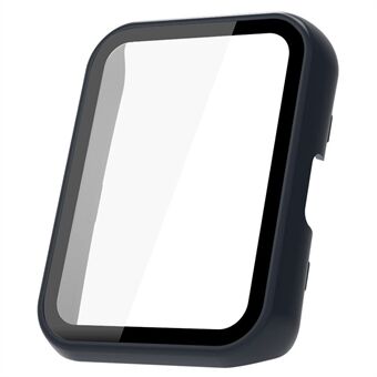 Voor Huawei Watch Fit 2 Geïntegreerde harde pc-hoes met schermbeschermer van gehard glas:
