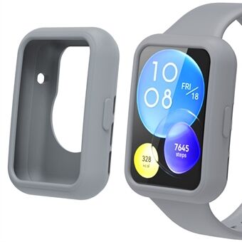 Voor Huawei Watch Fit 2 Anti-Drop Horloge Case Precieze Uitsparing Siliconen Horloge Cover: