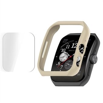 Voor Oppo Watch 3 Pro PC-horlogekast Schokbestendige beschermhoes met schermbeschermer: