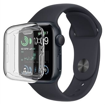 IMAK UX-3-serie voor Apple Watch-serie 6 / 5 / 4 / Watch SE (2022) / Watch SE 44 mm algehele beschermhoes Zachte transparante TPU-cover