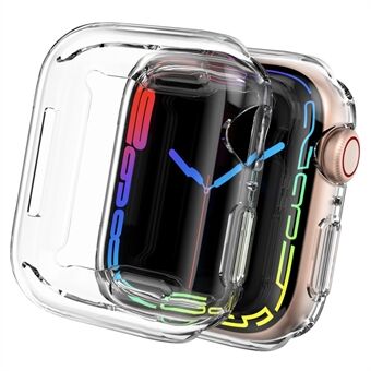 AHASTYLE WA05 2 STUKS Voor Apple Watch Ultra 49mm Anti- Scratch Horloge Frame Case Clear TPU Beschermende Shockproof Edge Cover