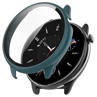 Voor Huami Amazfit GTR Mini (A2174) pc-horlogekast met geïntegreerde schermbeschermer van gehard glas