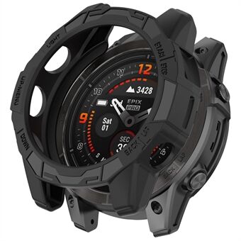 TPU-horlogekast voor Garmin epix Pro (Gen 2) 47 mm / Fenix ​​​​7 Pro / Fenix ​​​​7, Scratch holle beschermhoes