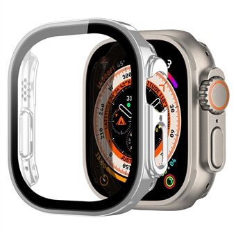DUX DUCIS Hamo-serie horlogekast voor Apple Watch Ultra 49 mm, galvaniseren, valbestendig, harde pc-beschermhoes