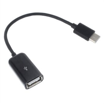 USB 3.1 Type-C mannelijk naar USB 2.0 A vrouwelijk OTG-kabel