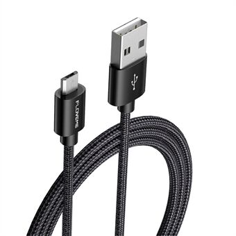 FLOVEME YXF212396 Nylon Gevlochten 3A USB Micro Snel Opladen Datakabel Kabel