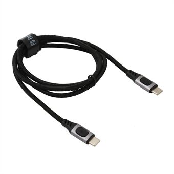 100W USB C naar USB Type C kabel PD 5A snel opladen USB-C kabel 1m oplaadkabel voor Huawei Xiaomi