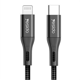 YESIDO CM11 MFi-gecertificeerde USB C naar Lightning-kabel 20W PD Snel opladen Gegevenssynchronisatie Type C-kabel