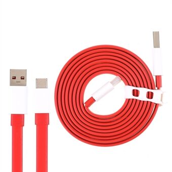 ONEPLUS 1.5m Dash Charge Type-C platte kabel 4A USB snellaaddatakabel voor OnePlus 6/5/5T/3/ 3T