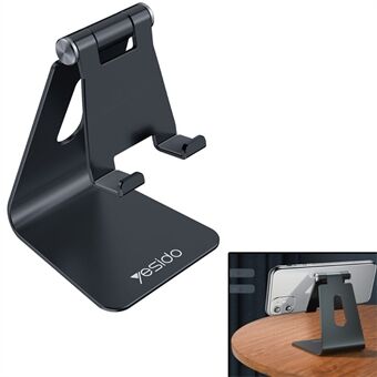 Stand C96 Aluminium Anit-Skid Mini Desktop Mount Universal houderstandaard voor mobiele telefoon en 8-inch tablet
