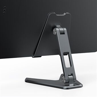 BONERUY P10 Aluminium Alloy Foldable Desk Mount Mobile Phone Holder Stand Bracket for iPhone iPad Huawei