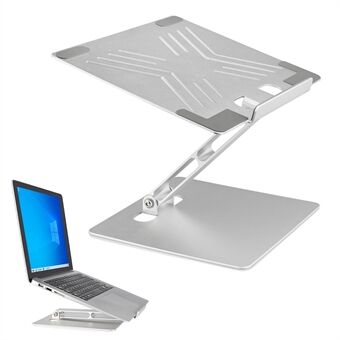 Antislip Desktop Laptop Stand Aluminiumlegering Stand Verstelbare Notebook Houder voor Macbook Pro/11 "- 17" Computers - Zilver