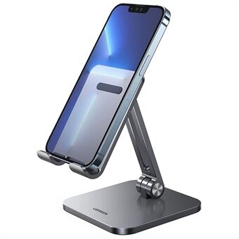 UGREEN- Stand Opvouwbare bureaustandaard in aluminium Antislip verstelbare tablethouder voor iPhone 13 Pro Max / Galaxy S21 S20 / Huawei P30 Pro/ P20 / Redmi Note10