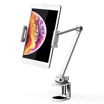 AP-7LC Adjustable Lazy Phone Tablet Holder Foldable Bedside Desk Clip Bracket Support Stand