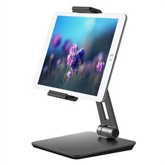 AP-7XN Folding Desktop Tablet Holder Portable Multi-Angle Adjustable Phone Stand Compatible with iPad Pro Support 7-13 inch Devices