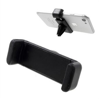 Laptop Air Vent Mount Stand voor iPhone Samsung LG etc, Breedte: 60-85mm - Zwart