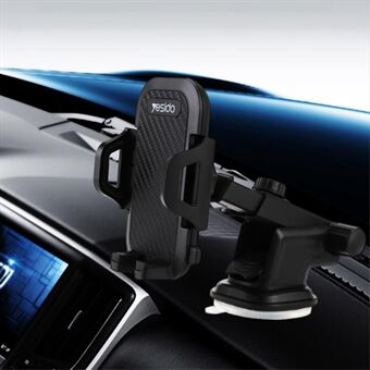 YESIDO C23 Auto Zuigbak Dashboard Houder Mobiele Telefoon Houder Voorruit Houder
