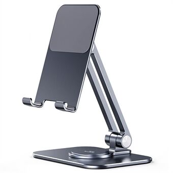YOOBAO L05 Universal aluminium draaibare mobiele telefoon tablet houder desktop beugel Stand - donkergrijs