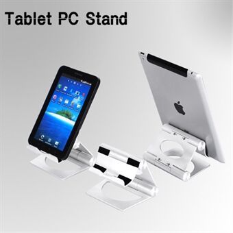 Stevige aluminium Stand houder voor Apple iPad / Tablet PC / Mobiele telefoon - Zilverkleur