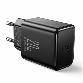 JOYROOM TCF06 Flash Serie PD 20W Single-Port Fast Charger EU Plug Wall Charger Adapter Ondersteuning PD3.0, QC3.0