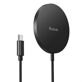 MCDODO CH-4360 MDD draadloze oplader Ultradun oplaadpad Mobiele telefoon veilige oplader - zwart