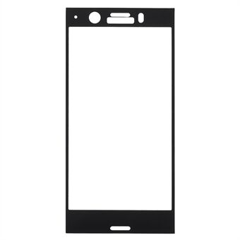 Gehard Glas Full Screen Coverage Beschermfolie voor Sony Xperia XZ1 Compact - Zwart