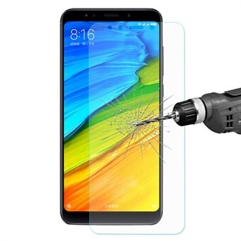 ENKAY 0.26mm 9H 2.5D Arc Edge gehard glas screenprotector voor Xiaomi Redmi Note 5 (12MP achteruitrijcamera) / Redmi 5 Plus (China)