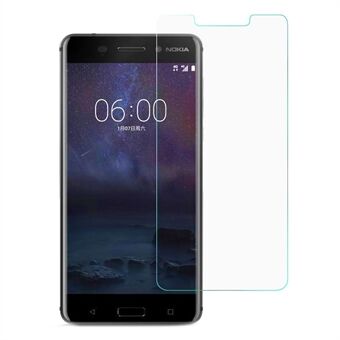 Screenprotector van gehard glas voor 0,3 mm mobiele telefoon (Arc Edge) voor Nokia 6 (2018)