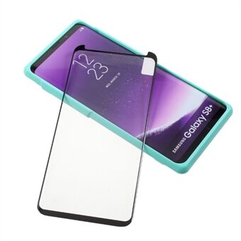 Full screen cover Volledig zelfklevende beschermfolie van gehard glas voor Samsung Galaxy S8 + SM-G955