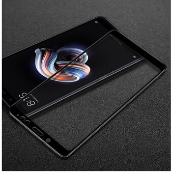 IMAK Full Cover Anti-explosie Gehard Glas Screen Protector voor Xiaomi Redmi Note 5 Pro (Dual Camera) / Redmi Note 5 (China) - Zwart