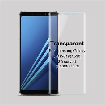 MOFI 3D Curved Complete Screenprotector van gehard glas voor Samsung Galaxy A8 (2018) A530F