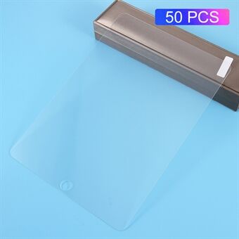 50st / set 0,3 mm gehard glazen schermbeschermer Arc Edge voor iPad 9,7-inch (2018) / 9,7-inch (2017) / Air 2 / Air
