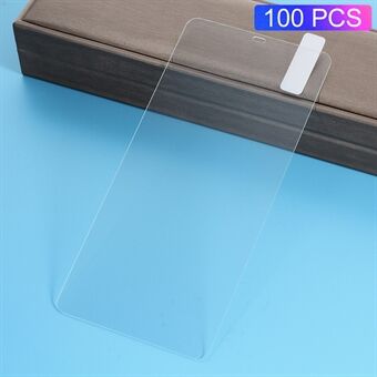 100 stuks / pak 0,3 mm gehard glazen schermbeschermer voor OnePlus 6 Arc Edge