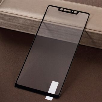 Full Size Screenprotector Screenprotector - Gehard Glas voor Xiaomi Mi 8 (6.21 inch) - Zwart