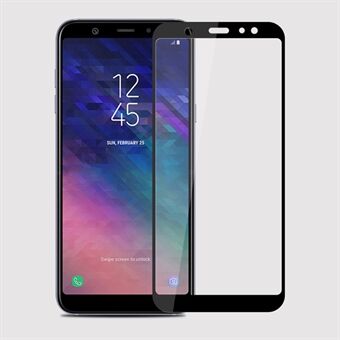 Zwart - MOFI 2.5D 9H screenprotector van gehard glas op ware grootte voor Samsung Galaxy A6 (2018)