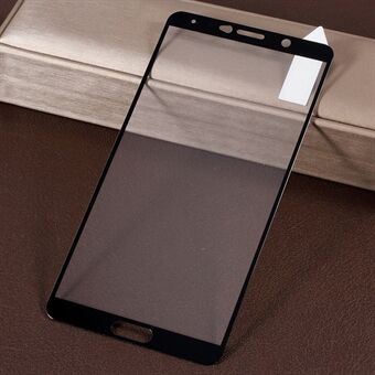 RURIHAI Solid Defense screenprotector van gehard glas op ware grootte voor Huawei Mate 10 - zwart