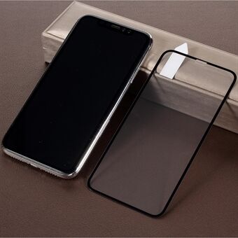 RURIHAI Solid Defense Screenprotector van gehard glas voor iPhone (2019) 6.1"/ XR 6.1 inch - Zwart