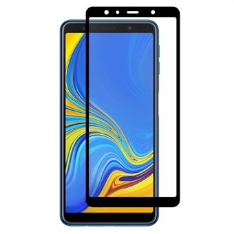 HAT Prince Full Glue Full Size 0.26mm 9H 2.5D Arc Edge Tempered Glass Screen Protector voor Samsung Galaxy A7 (2018)