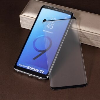 RURIHAI 3D gebogen gehard glazen schermbeschermer voor Samsung Galaxy S9 SM-G960 (hoesvriendelijk)