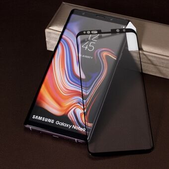 RURIHAI voor Samsung Galaxy Note9 N960 [3D gebogen volledige zelfklevende volledige dekking] Screenprotector van gehard glas 0.26mm - zwart