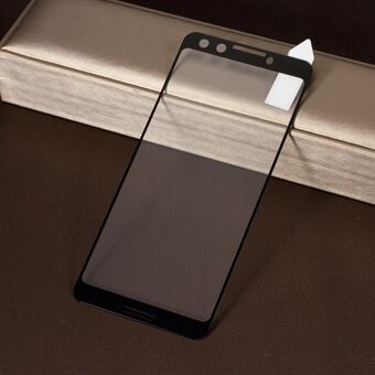 RURIHAI Solid Defense Screenprotector van gehard glas voor Google Pixel 3 - Zwart