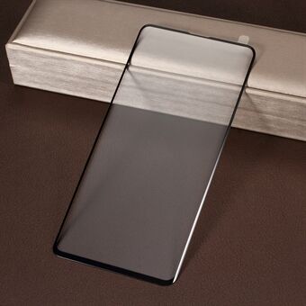 RURIHAI voor Samsung Galaxy S10 Plus gebogen volledig scherm beschermd glas gehard glas [gegalvaniseerde randen] - zwart