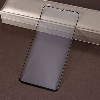 Gebogen schermbeschermer van gehard glas met volledige dekking voor Huawei P30 Pro - zwart