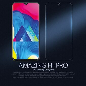 NILLKIN Amazing H + Pro voor Samsung Galaxy M20 gehard glas nanometer anti-explosie beschermende film